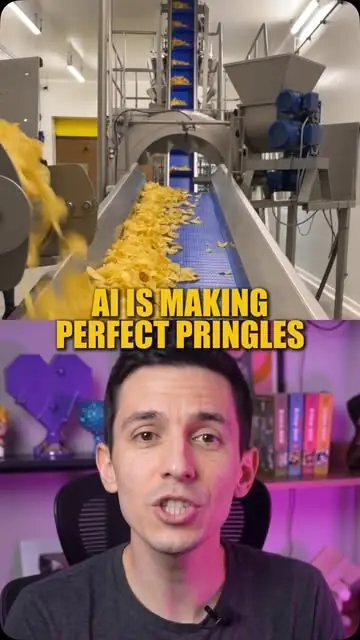 Pringles partnered with Simon’s to build a digital twin of their dough at a chip